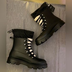 Marc Fisher Freely Waterproof Lace up Booties